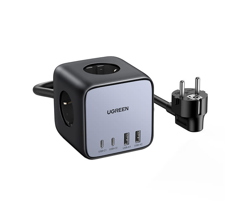 UGREEN 65W USB C GaN Charging Station-7 Ports Desktop Charger