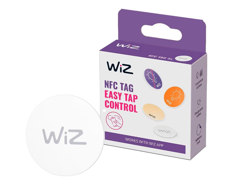 Wiz Smart NFC Tags 4 Pieces