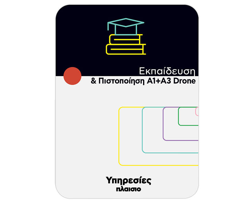 Εκπαίδευση και Πιστοποίηση Α1+Α3 Drone