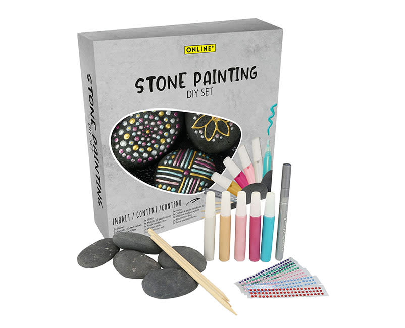 DIY ΣΕΤ ΖΩΓΡΑΦΙΚΗΣ ΣΕ ΠΕΤΡΕΣ ONLINE