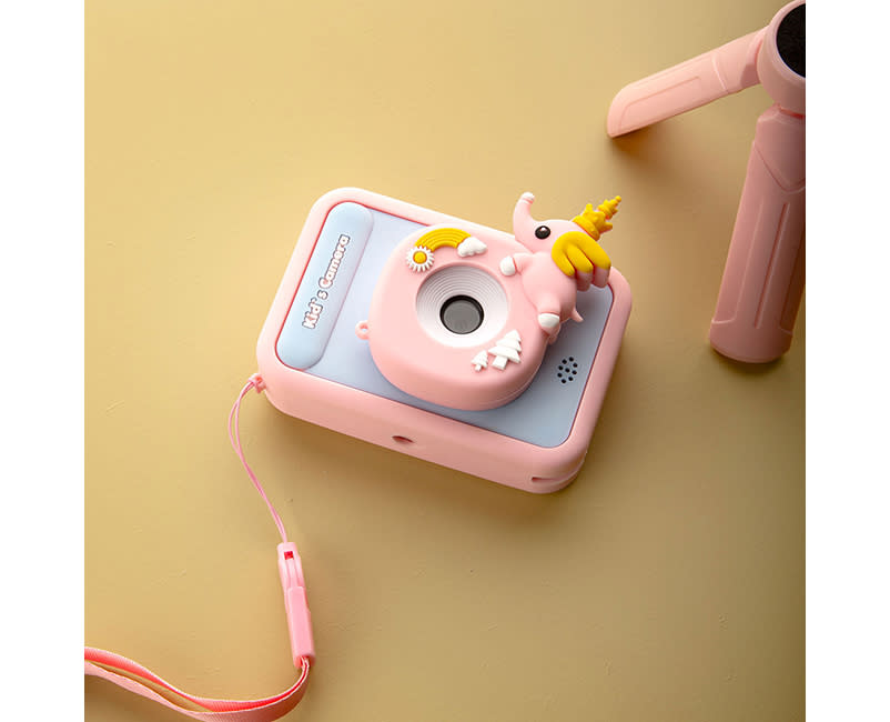 ΠΑΙΔΙΚΗ ΚΑΜΕΡΑ ΡΟΖ ΜΕ ΘΗΚΗ SENTIO