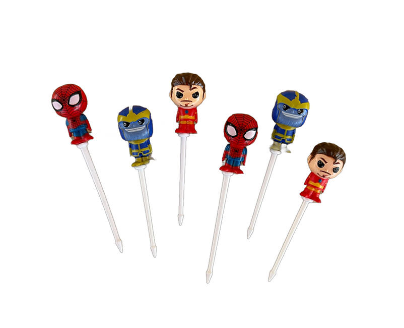 FOOD PICKS SUPERHEROES UNCHBOXAKI