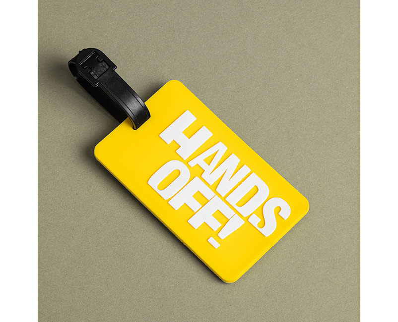 ΕΤΙΚΕΤΑ ΒΑΛΙΤΣΑΣ HANDS OFF SENTIO