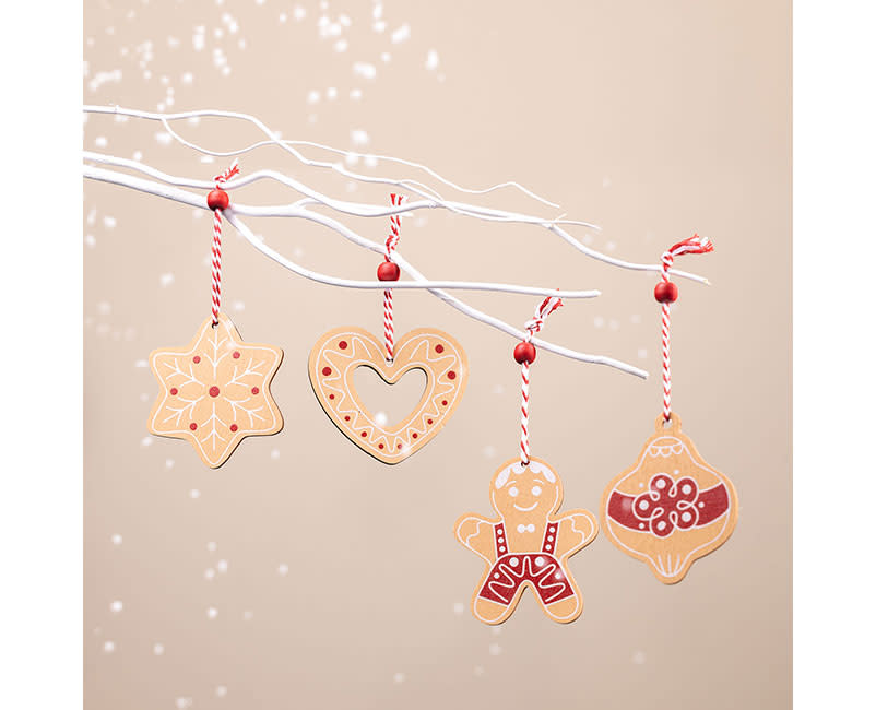 ΣΤΟΛΙΔΙΑ 4ΤΕΜΑΧΙΑ GINGERBREAD SENTIO