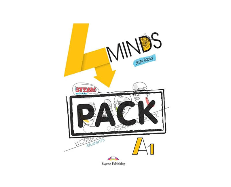 4MINDS A1 WORKBOOK & GRAMMAR (+DIGIBOOK)