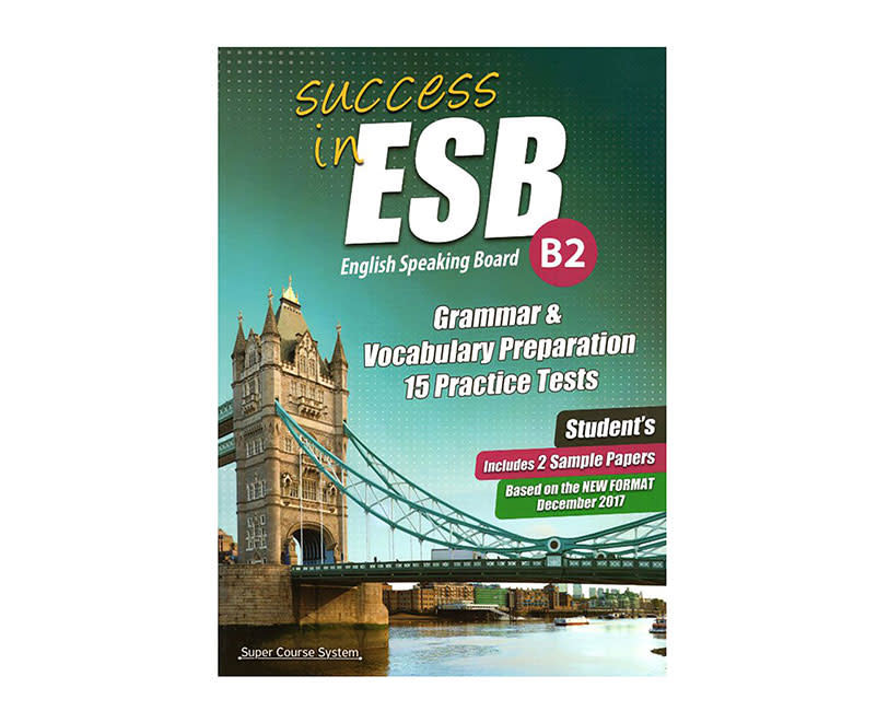 	ESB B2 GRAMMAR 15 PRACTICE TESTS