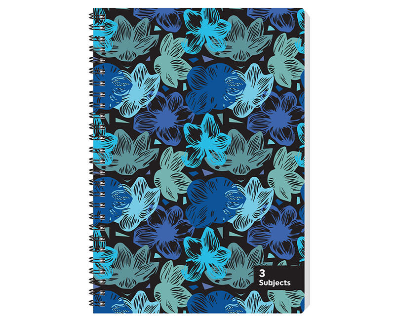 ΤΕΤΡΑ ΣΠΙΡ. 17x25/3Θ BLUE FLOWERS 105Φ
