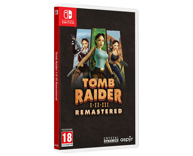 Tomb Raider I-III Remastered NSW
