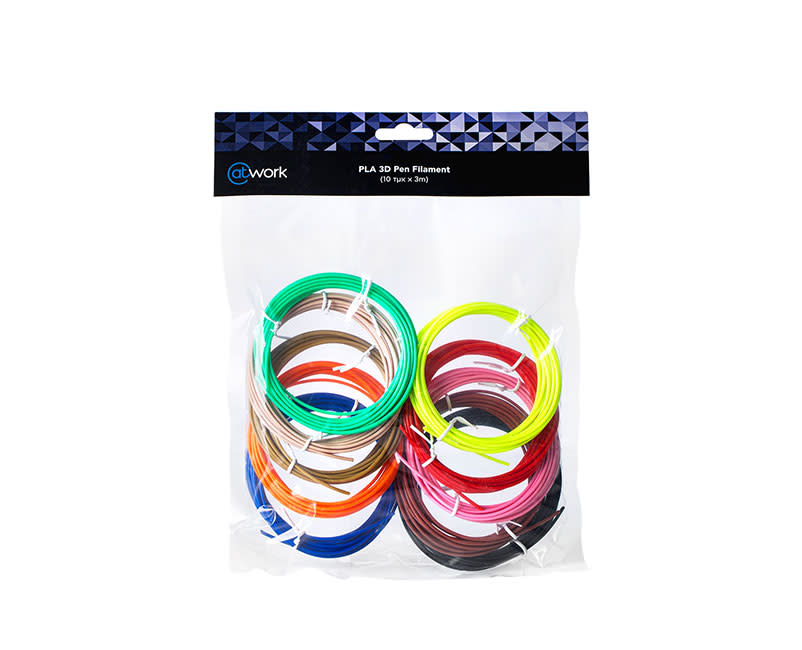 PLA 3D Pen Filament (10 τμχ x 3m)