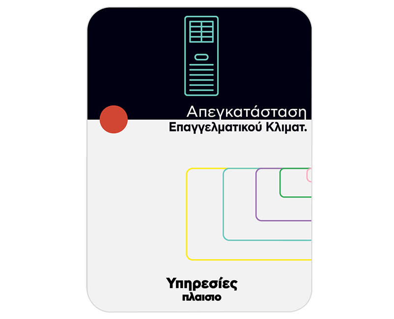 Απεγκατάσταση Επαγγελματικού Κλιματ.