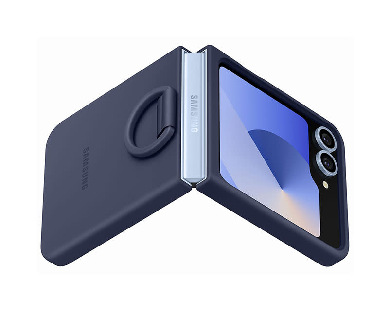 Samsung Silicone Case Flip 6 Navy