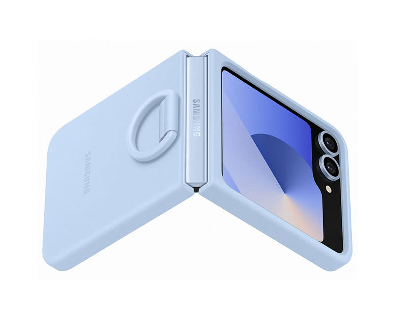 Samsung Silicone Case Flip 6 Blue