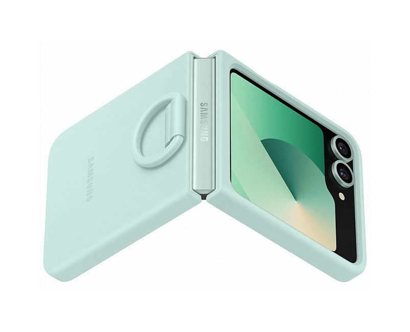Samsung Silicone Case  Flip 6  Mint