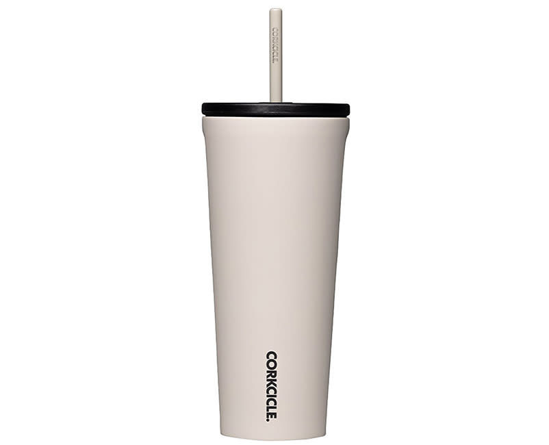 CUP WITH STRAW 710ML LATTE CORKCICLE