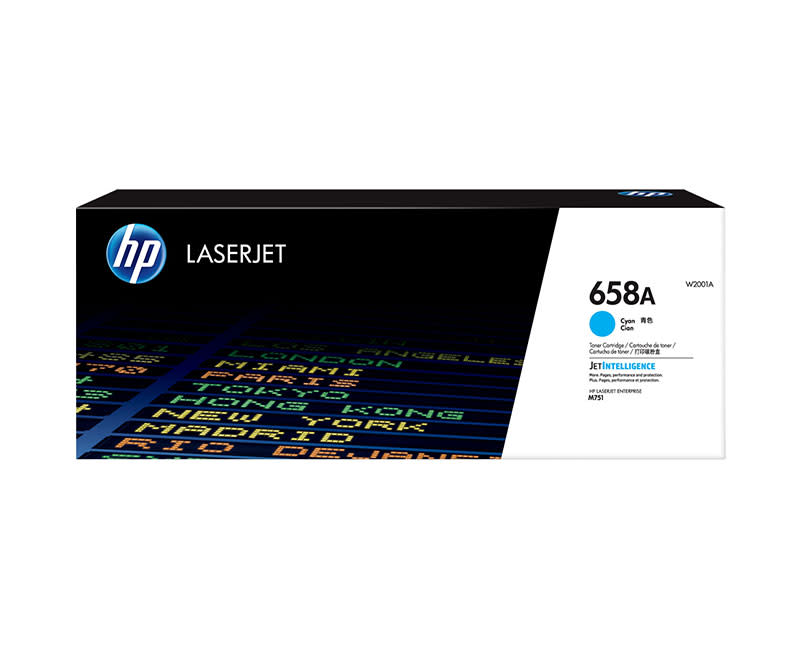 Toner HP 658A Cyan