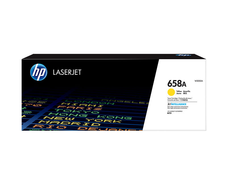Toner HP 658A Yellow
