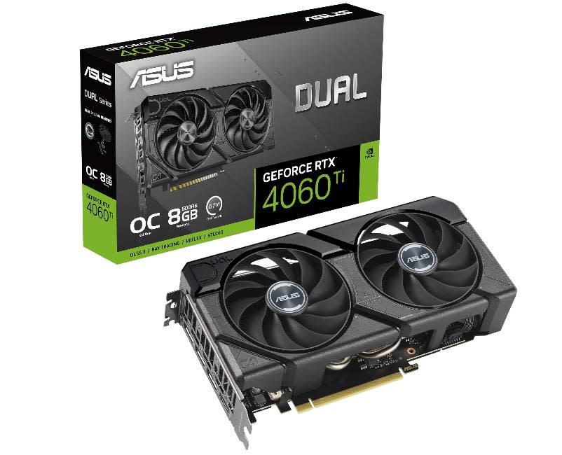 VGA Asus GeForce RTX 4060 Ti DUAL EVO OC