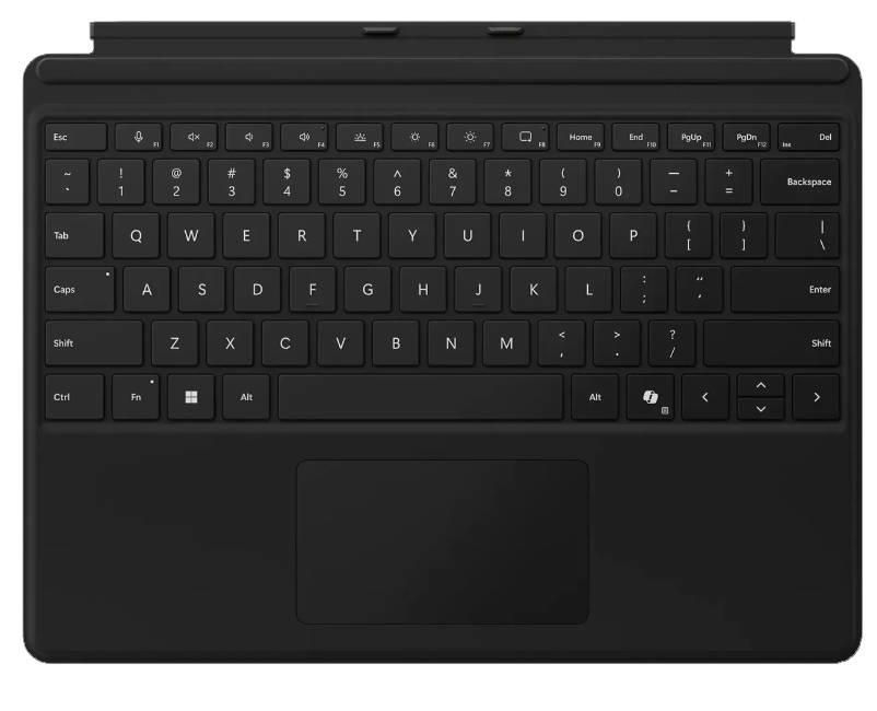 Surface Pro Keyboard + Pen Storage - Black