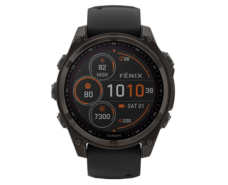 Fenix 8 47mm Solar Sapp Titan Carbon/Bla