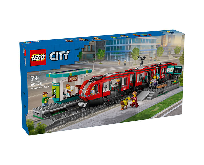 60423 Downtown Streetcar&Station LEGO