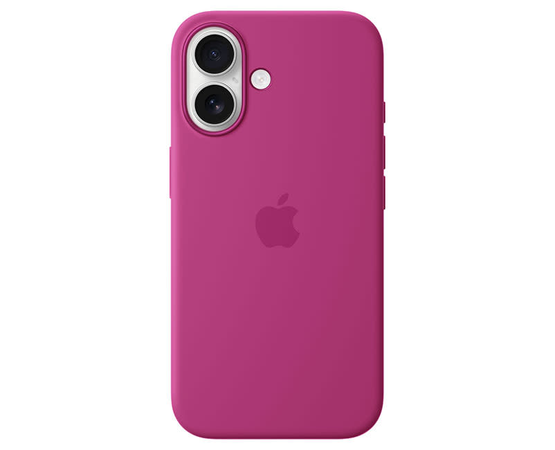 iPhone 16 Silicone MagSafe Fuchsia
