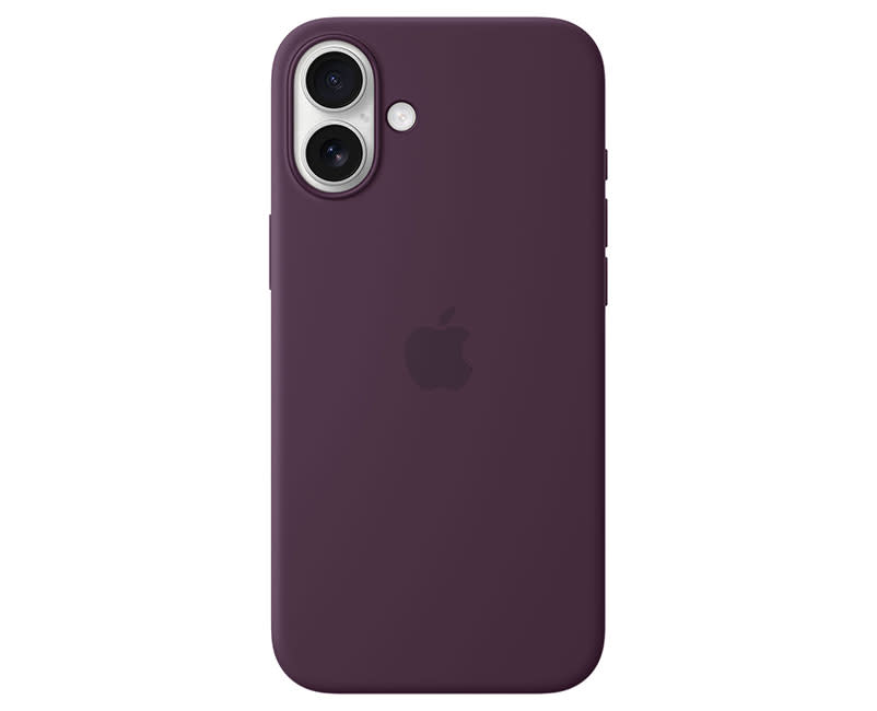 iPhone 16 Plus Silicone MagSafe Plum