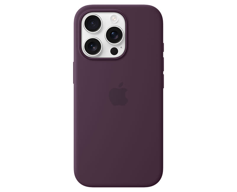 iPhone 16 Pro Silicone MagSafe Plum
