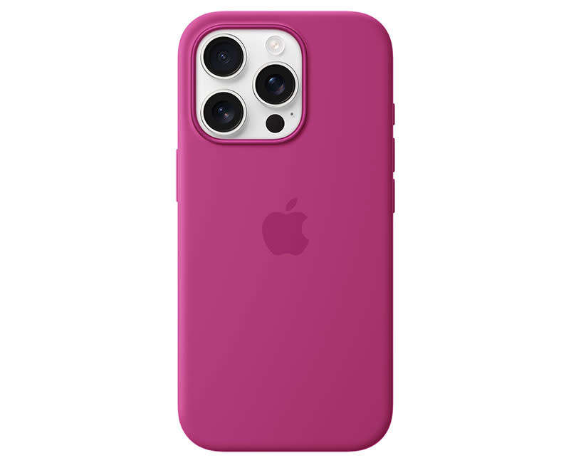 iPhone 16 Pro Silicone MagSafe Fuchsia