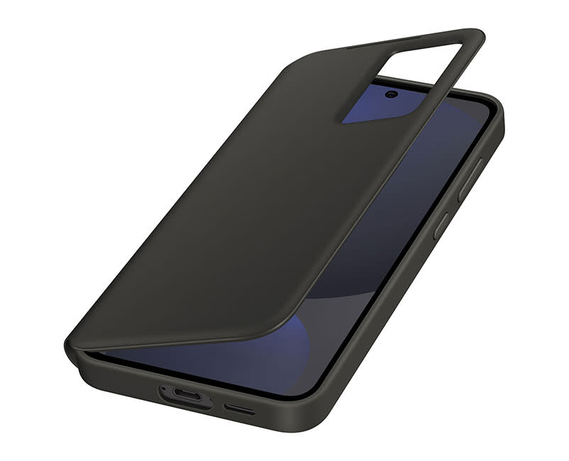  Smart View Wallet Case S24 FE Black
