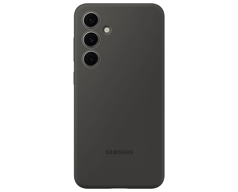 Silicone Case S24 FE Black