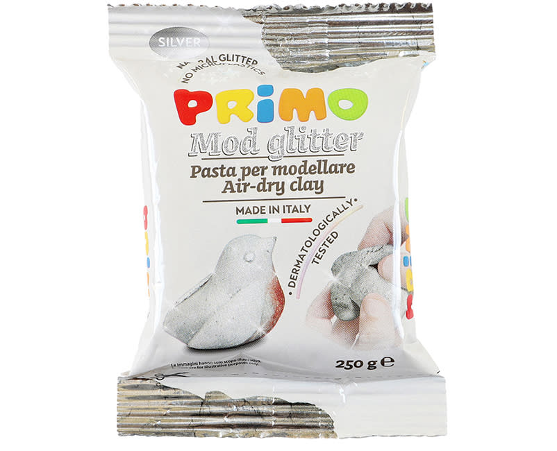 ΠΗΛΟΣ 250GR MOD GLITTER ΑΣΗΜΙ PRIMO