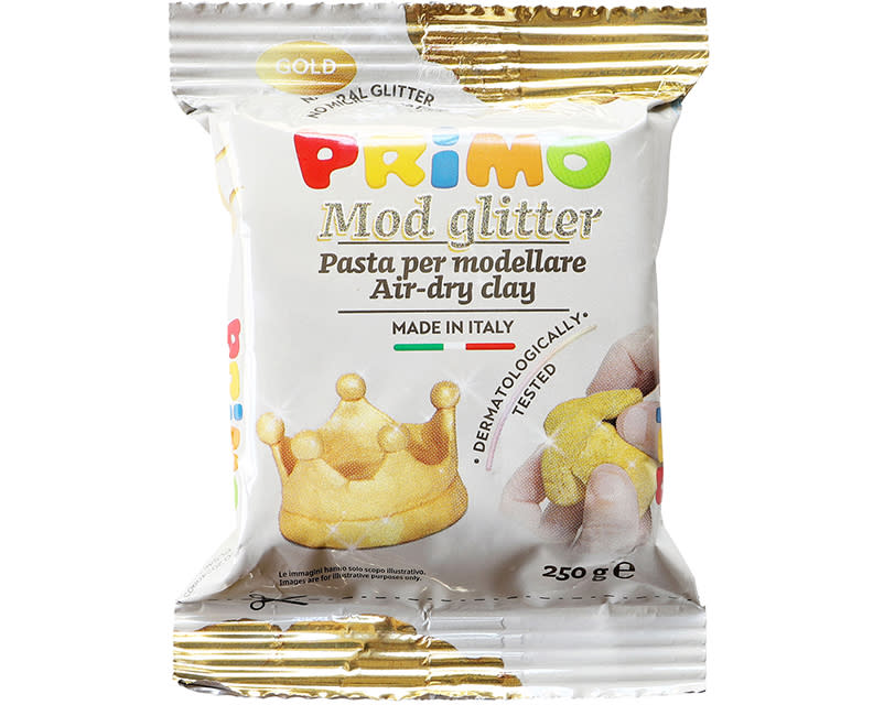 ΠΗΛΟΣ 250GR MOD GLITTER ΧΡΥΣΟ PRIMO
