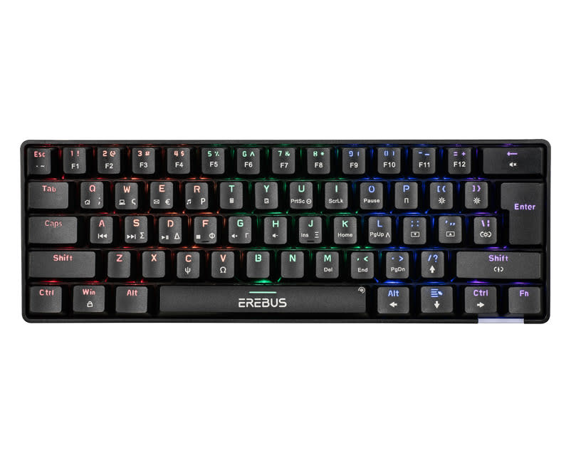 Turbo-X Erebus EK20 Mini 60% Gaming Keyboard