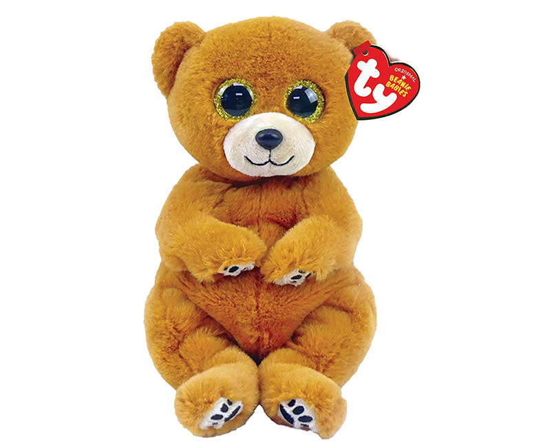 Χνουδωτό BBellies Αρκουδάκι Καφέ 15εκ TY