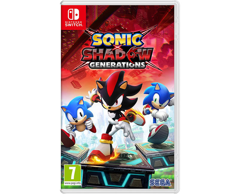 Sonic X Shadow Generations Switch