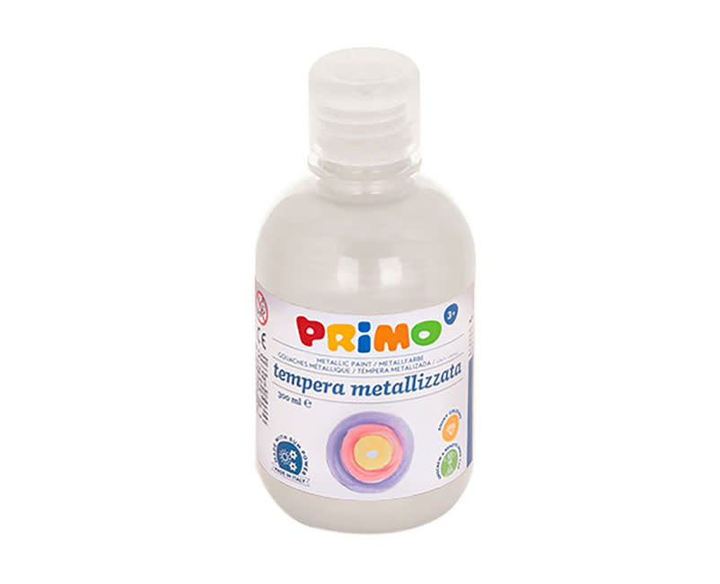  ΤΕΜΠΕΡΑ ΔΟΧΕΙΟ METALLIC ΛΕΥΚΟ 300ML PRIM