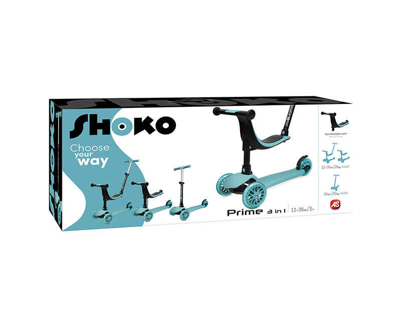 Shoko Scooter Premium 3 In 1 Γαλάζιο