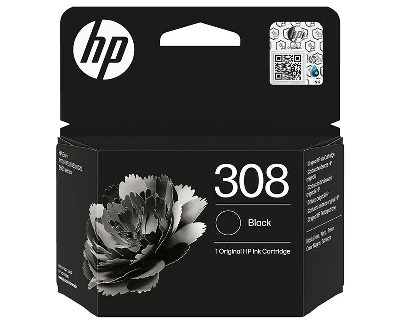 Μελάνι HP 308 Black