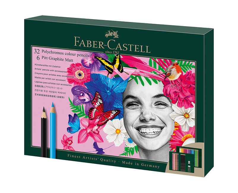 ΚΑΣΕΤΙΝΑ POLYCHROMOS & PITT 40TEM FABER