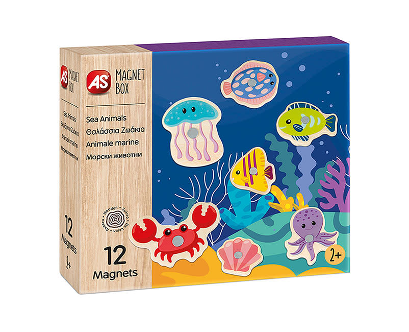 Magnet Box - Ζώα της Θάλασσας AS