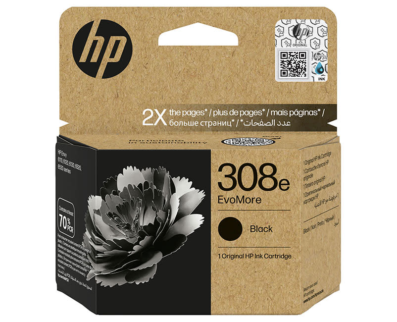 Μελάνι HP 308e EvoMore Black