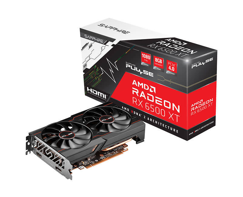 SAPPHIRE PULSE AMD Radeon™ RX 6500 XT 8GB