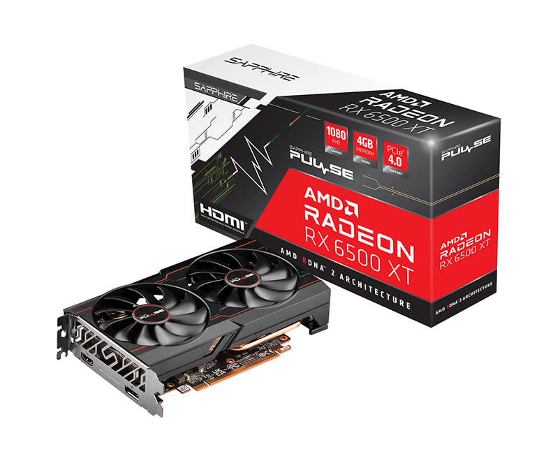 SAPPHIRE PULSE AMD Radeon™ RX 6500 XT 4GB