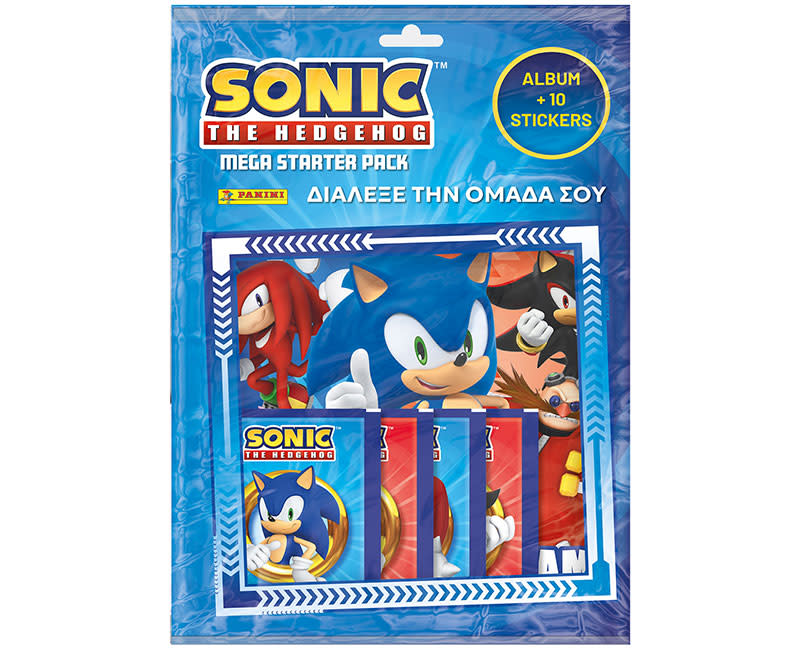Sonic The Hedgehog Eco Blister Panini