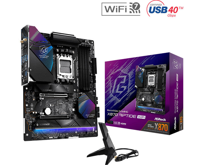 ASRock PHANTOM GAMING X870 Riptide WiFi