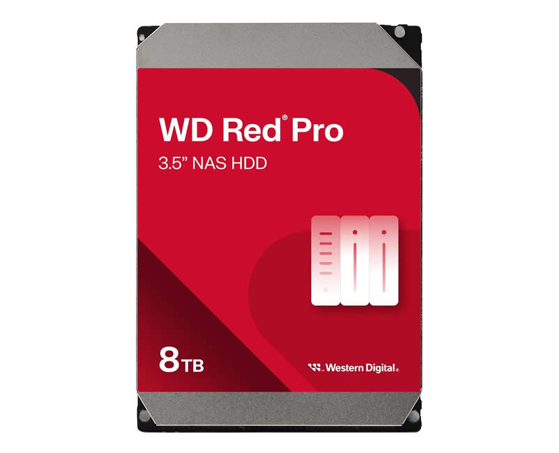 WD Red Pro NAS Hard Drive - 8TB