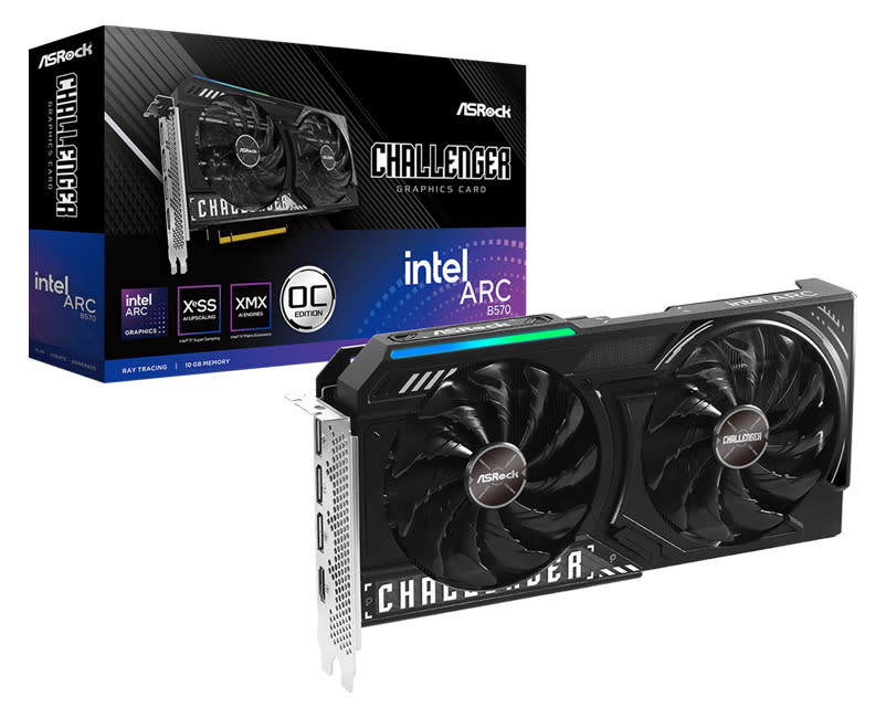 ASRock Intel® Arc™ B570 Challenger 10GB OC