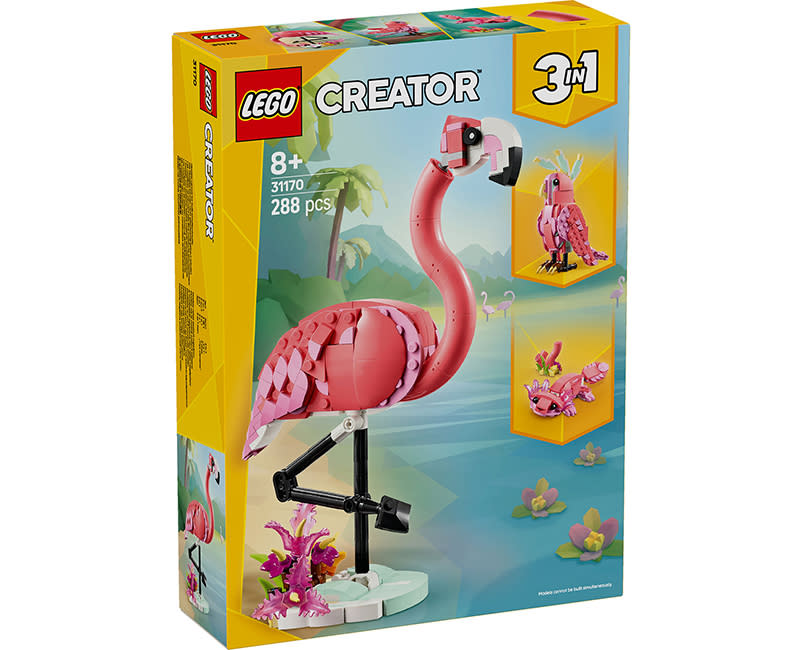 31170 Άγρια Ζώα: Ροζ Φλαμίνγκο Lego