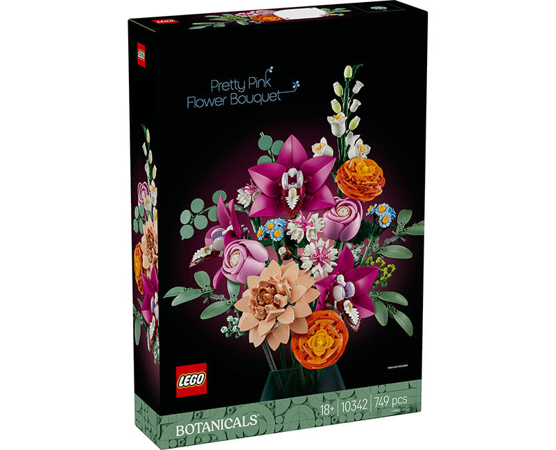 10342 Pretty Pink Flower Bouquet Lego