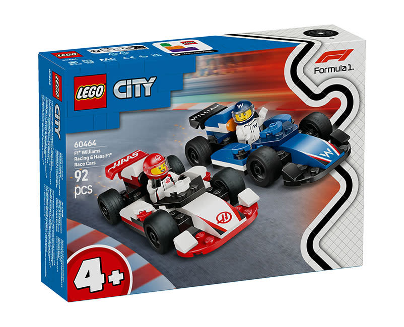 60464 F1® Williams Racing & Haas F1 Lego